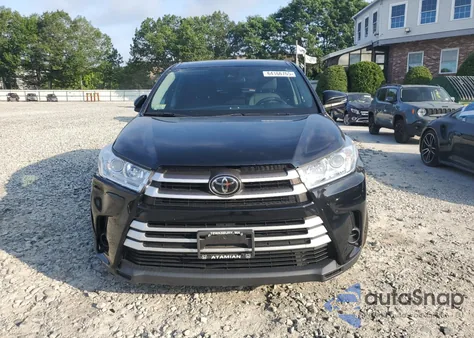 2018 Toyota Highlander Le from USA, damaged, VIN 5TDBZRFH2JS906200
